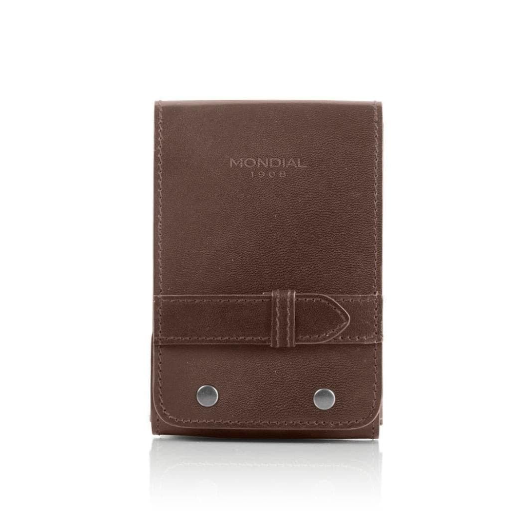Beard & Moustache Grooming 3-Piece Travel Set in Tuscan Leather