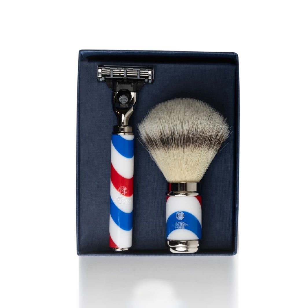 'Barbiere' Special Collection Brush & Razor Set