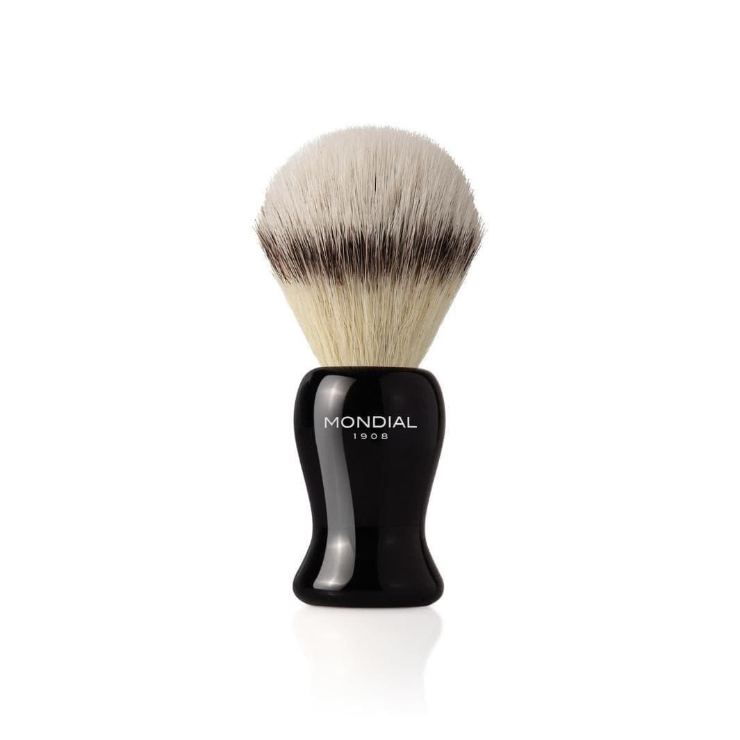 Gibson Shaving Set: Chrome Bowl Stand + EcoSilvertip Brush + Safety Razor