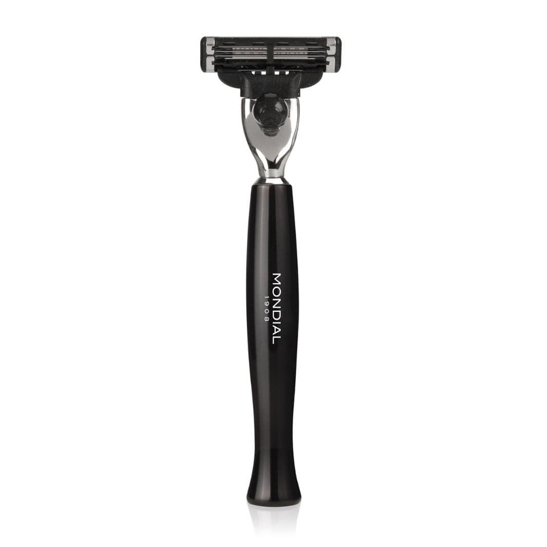 Gibson Cartridge Razor Handle in Black Resin