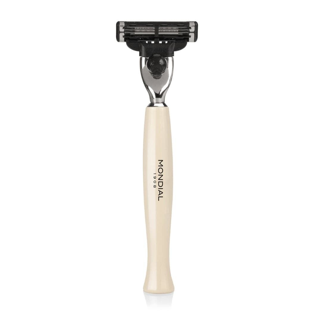 Baylis Cartridge Razor Handle in Ivory Resin