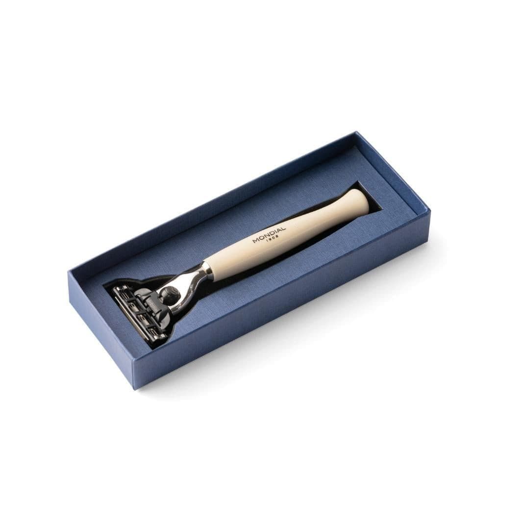 Baylis Cartridge Razor Handle in Ivory Resin