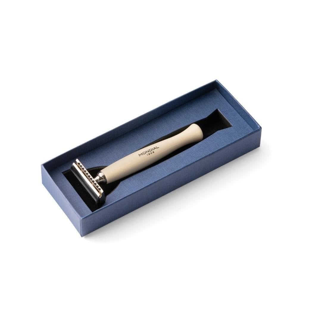 Baylis Safety Razor with Handle in Ivory Resin
