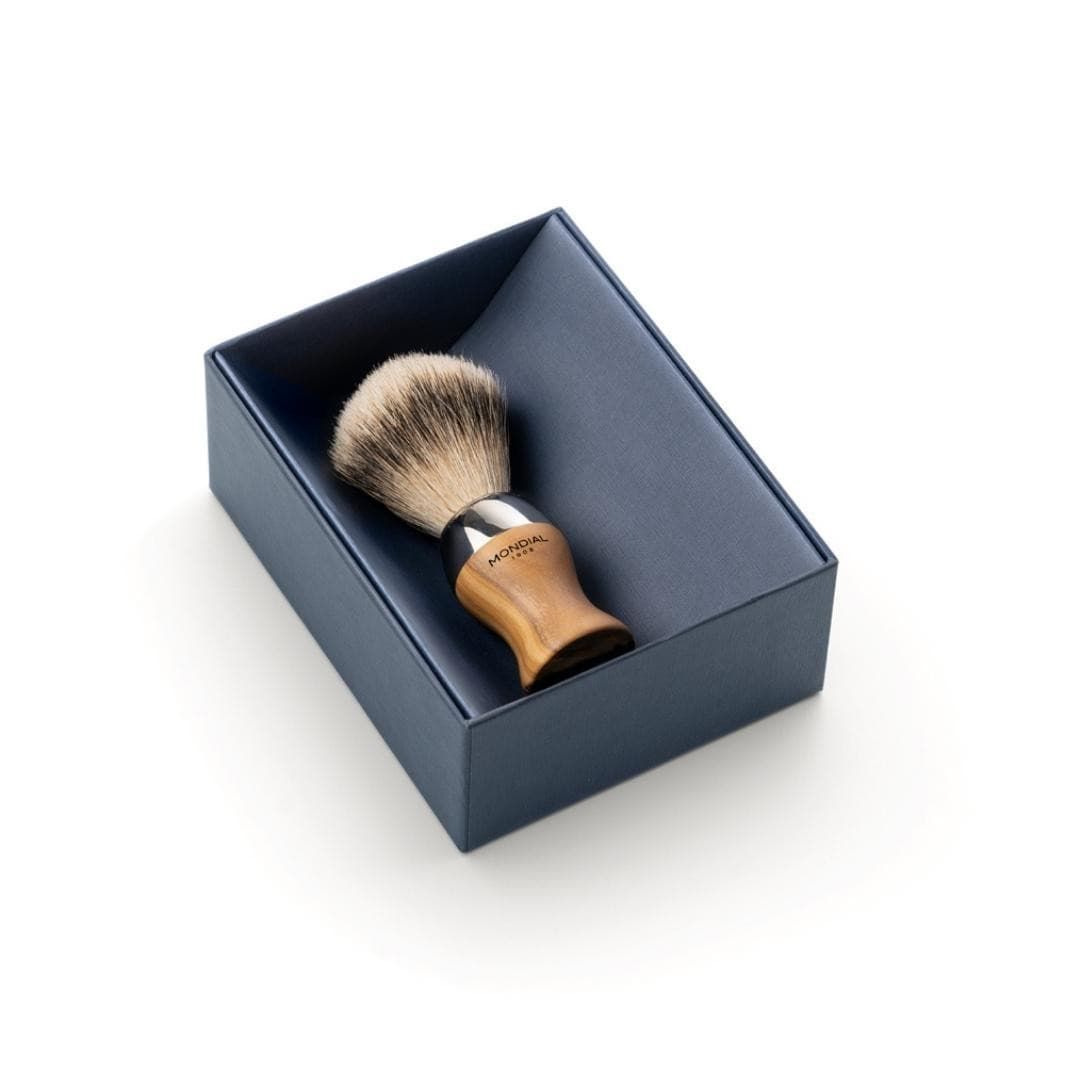 Heritage Olive Wood Brush with EcoSilvertip Synthetic