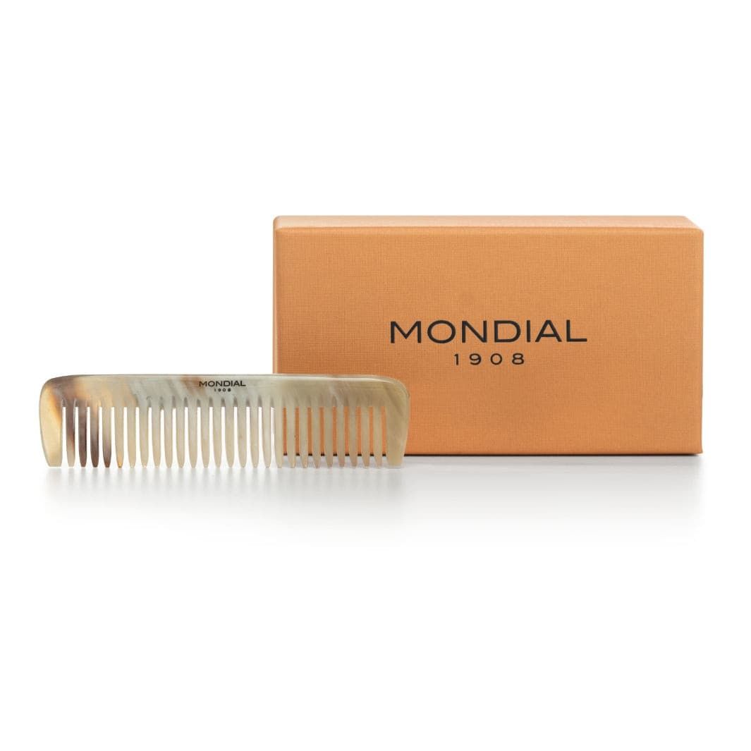 Medium Tooth Natural Horn Hair Comb: 105...