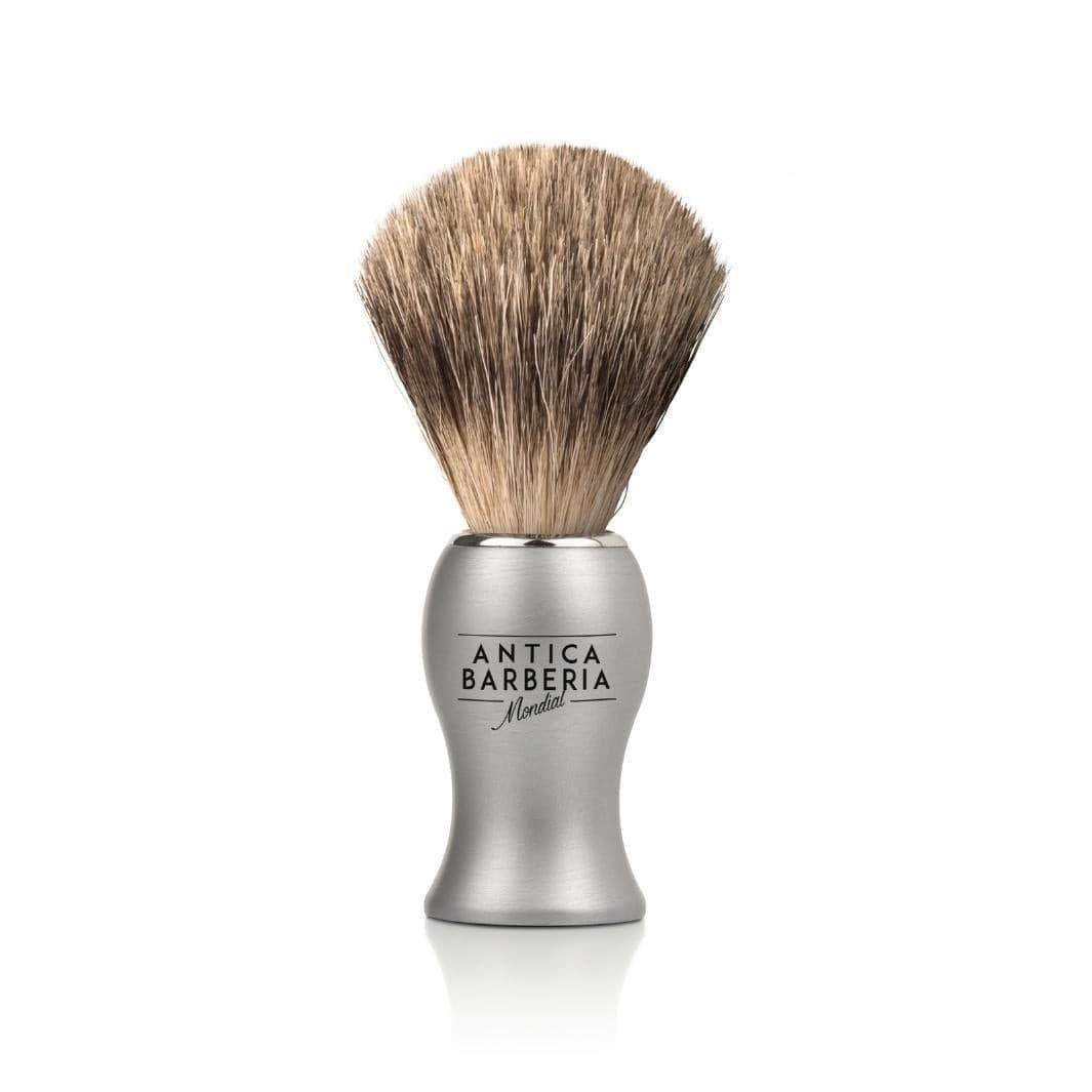 'Titan' Silver Brushed Aluminum Brush wi...