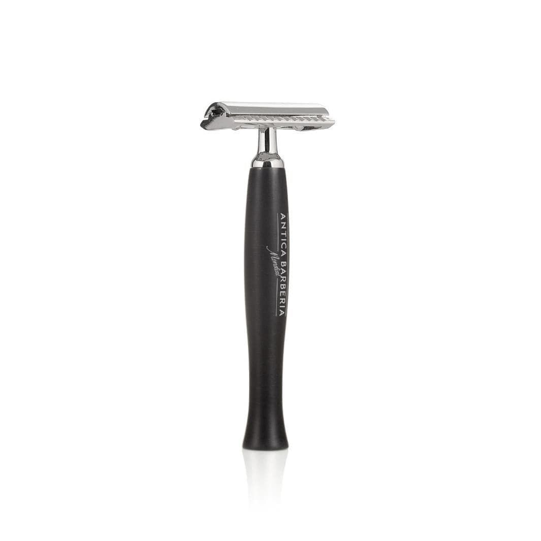 'Panther' Safety Razor with Black Brushe...