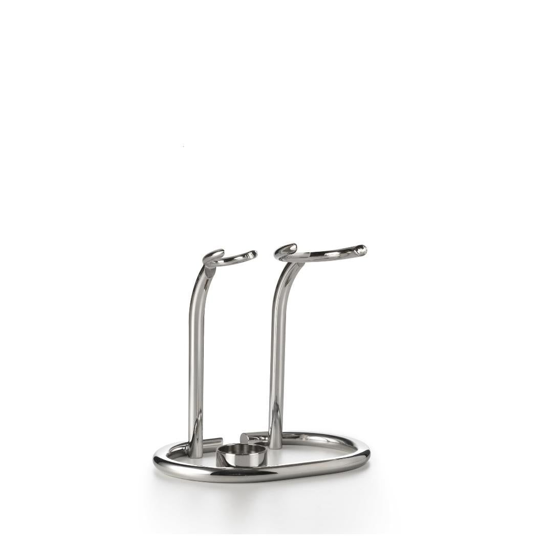 Oval Razor + Brush Vertical Stand