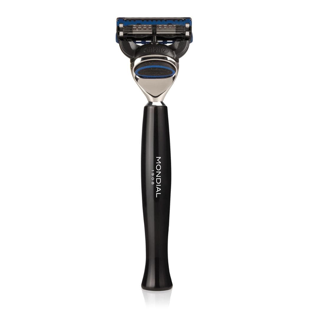 Gibson Cartridge Razor Handle in Black Resin