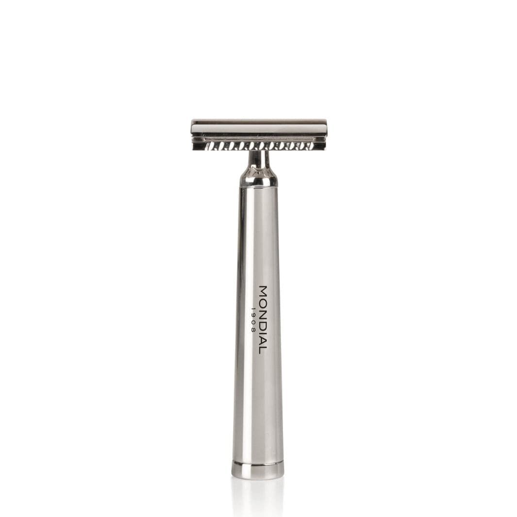 Vespucci Safety Razor with Handle in Shi...