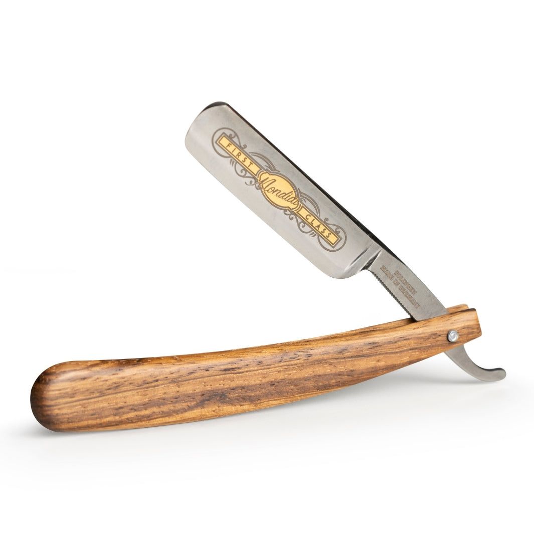 Heritage Straight Edge Razor with Zebran...