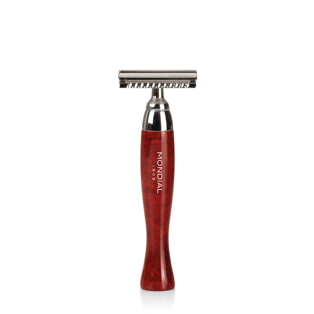 Heritage Safety Razor with Handle in Rad...