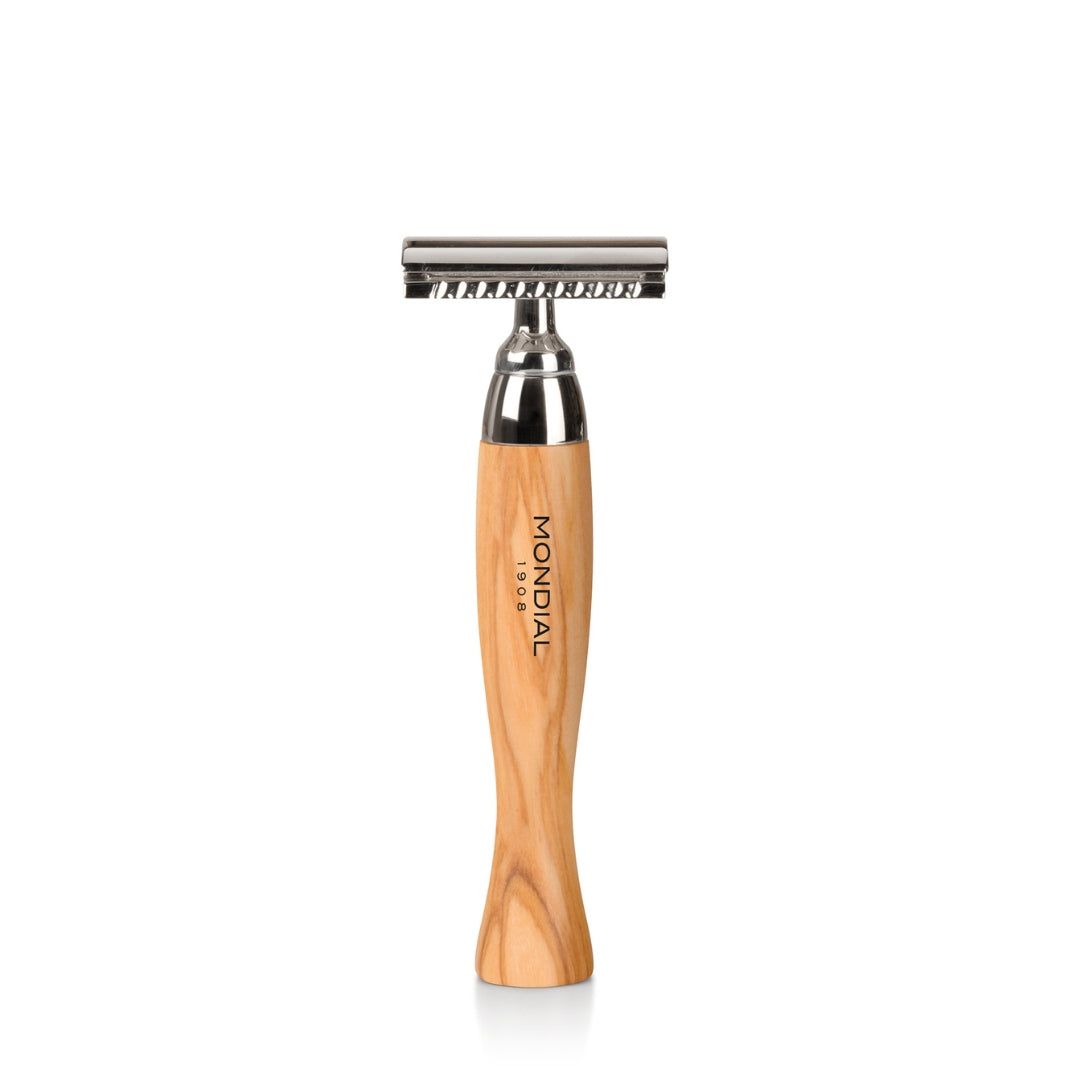 Heritage Safety Razor with Handle in Oli...