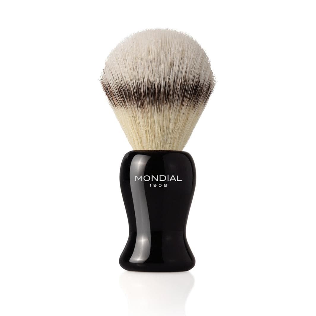 Gibson Black Resin Brush with EcoSilvertip Synthetic: M