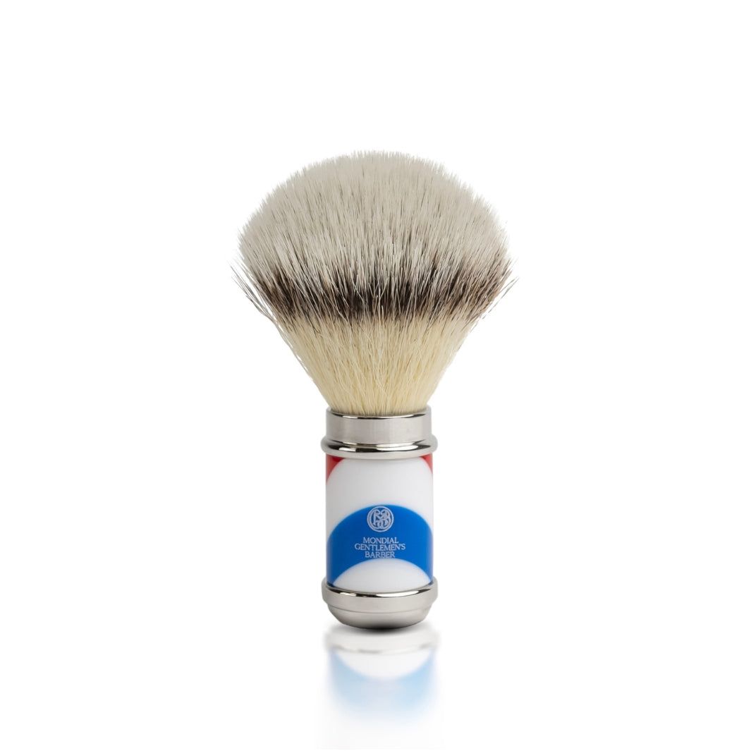 特殊“Barber”系列刷子，采用生态银尖合成材料