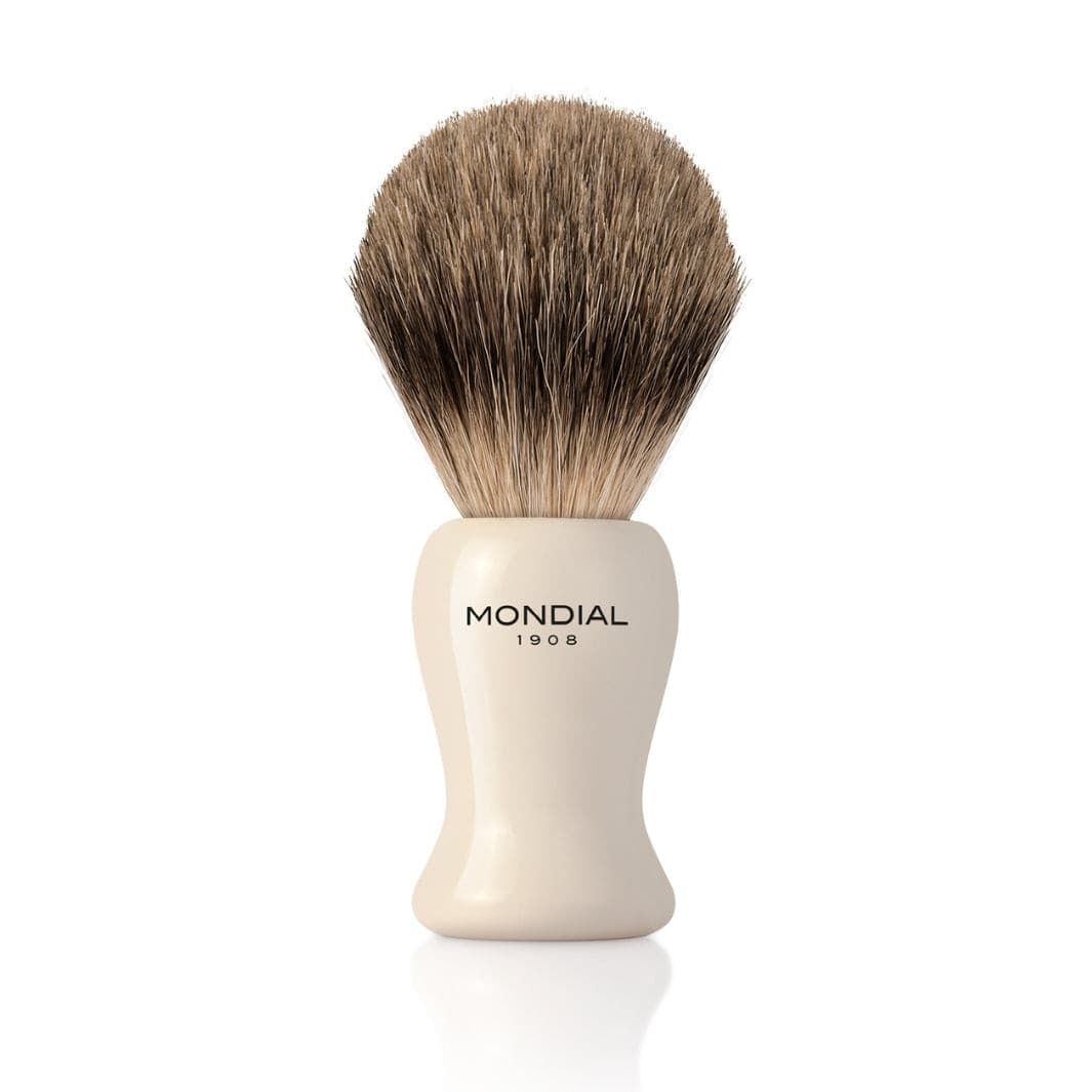 Baylis Ivory Resin Brush with Silvertip ...