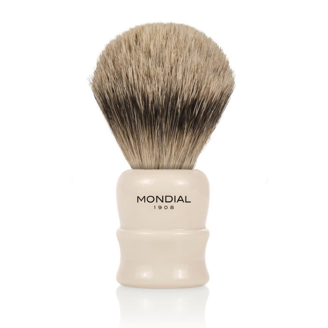 Lancaster Ivory Resin Brush with Super B...