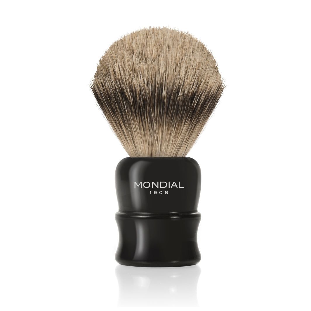 Crosby Black Resin Brush with Super Badg...