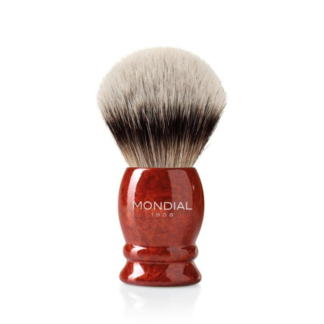 RADICA (BRIAR) WOOD BRUSH WITH HIGH MOUNTAIN BADGER:MEDIUM